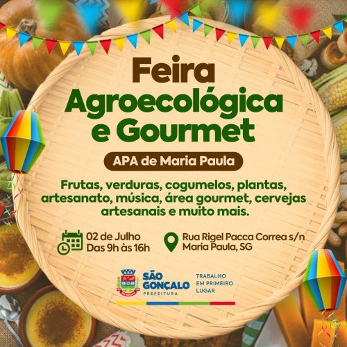 Lazer e diversão na feira da APA de Maria Paula