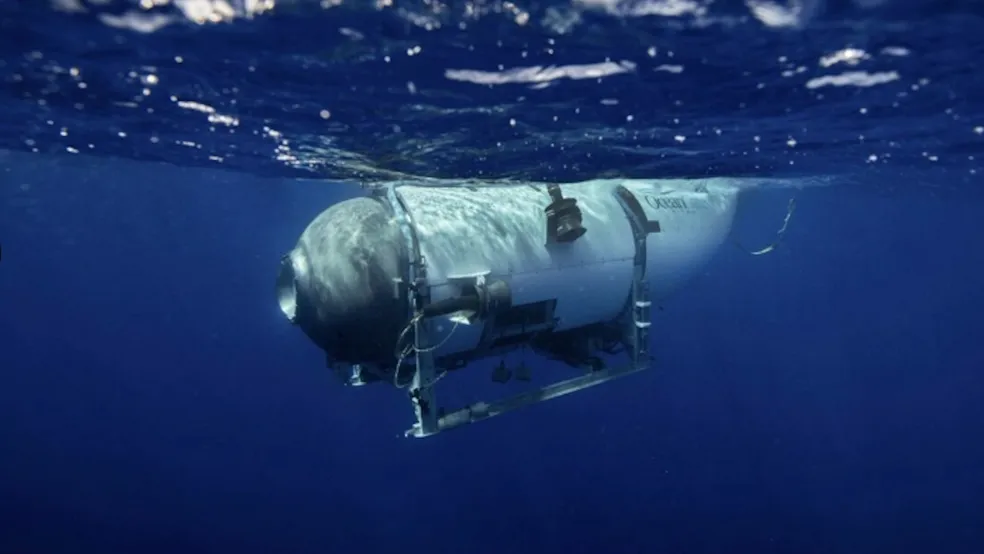 Ruídos subaquáticos detectados durante buscas pelo submarino desaparecido na expedição ao Titanic