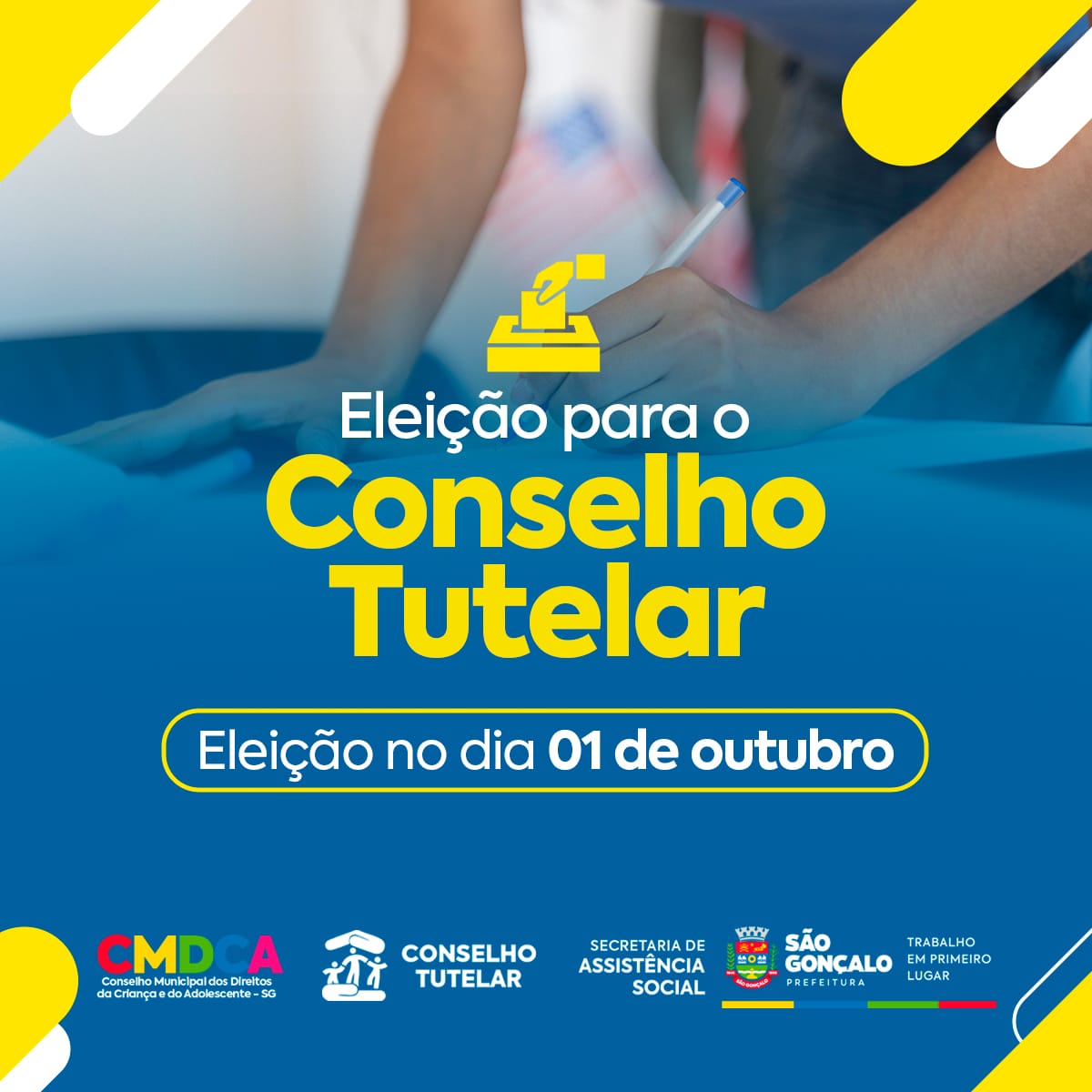 Eleição para Conselho Tutelar acontece neste domingo