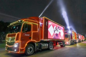 Caravana de Natal da Coca-Cola passará por SG, mas Niterói fica sem