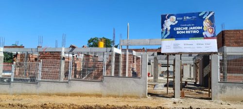 Duas novas creches serão entregues no início de 2024